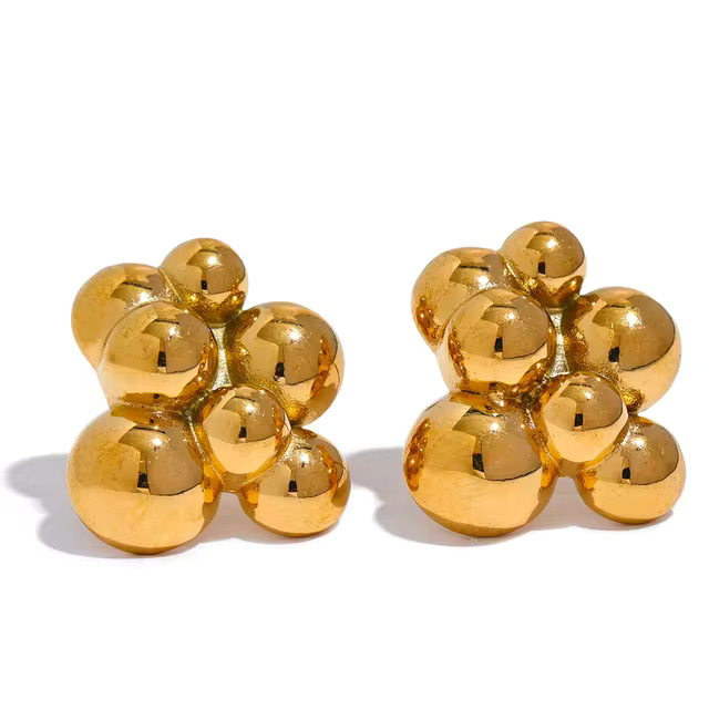 Пусеты "BUBBLES"